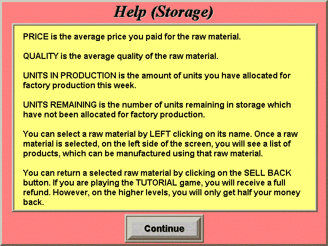 Picture of a Help Page